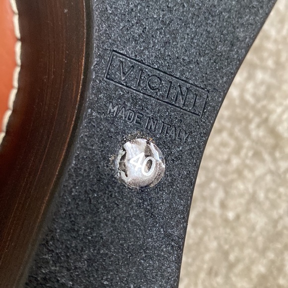 Tapeet by Vicini Leather Platform Wedges - Picture 5 of 12